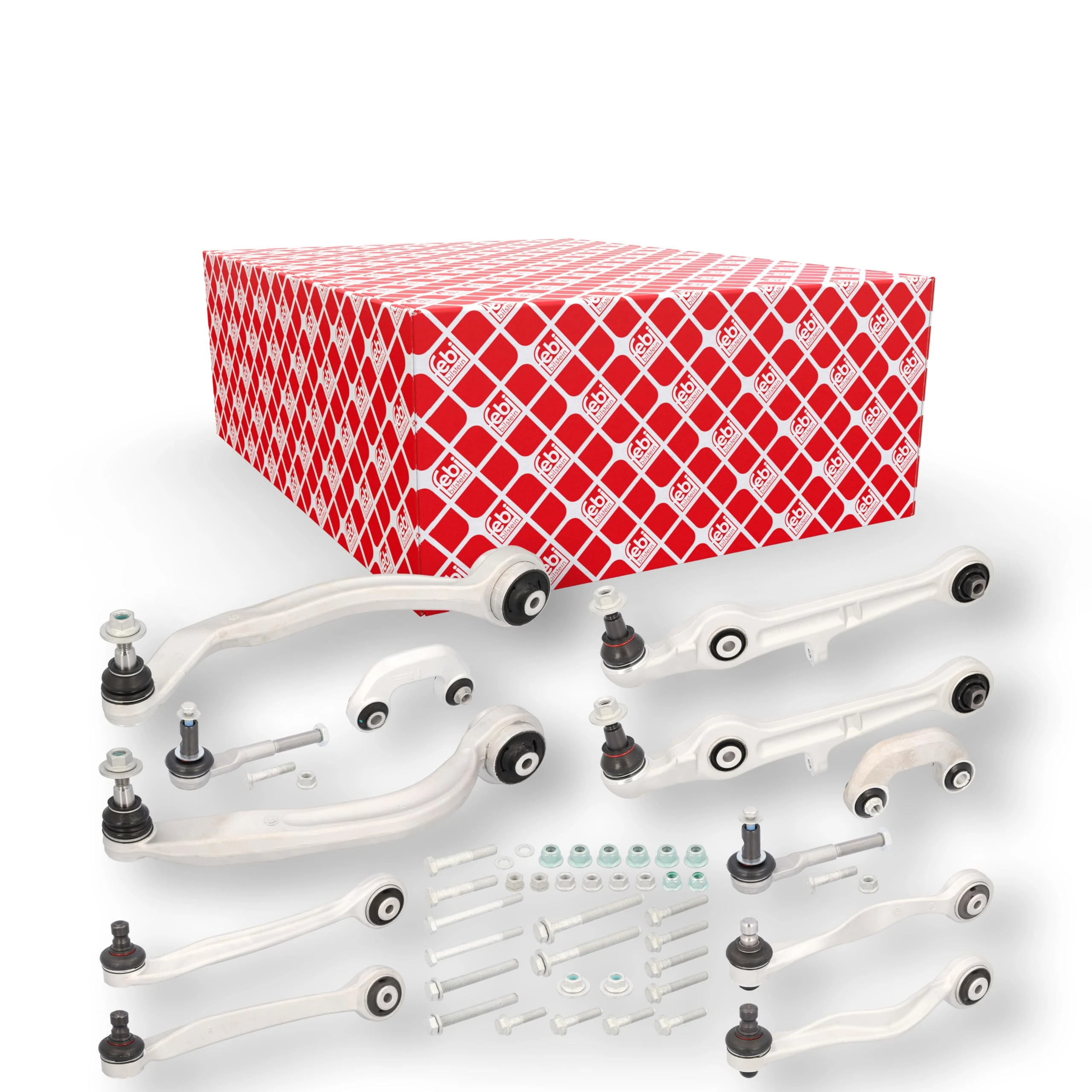 febi bilstein 39404 Control Arm Kit with stabiliser links and ends, pack of one