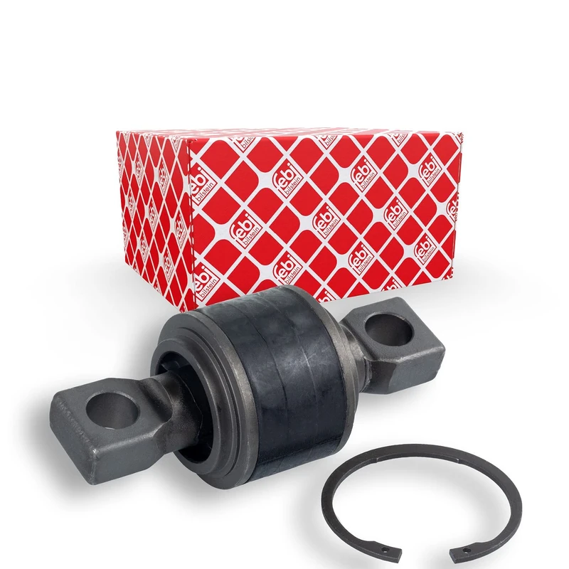 febi bilstein 39448 Axle Strut Mounting with circlip and spacer, pack of one