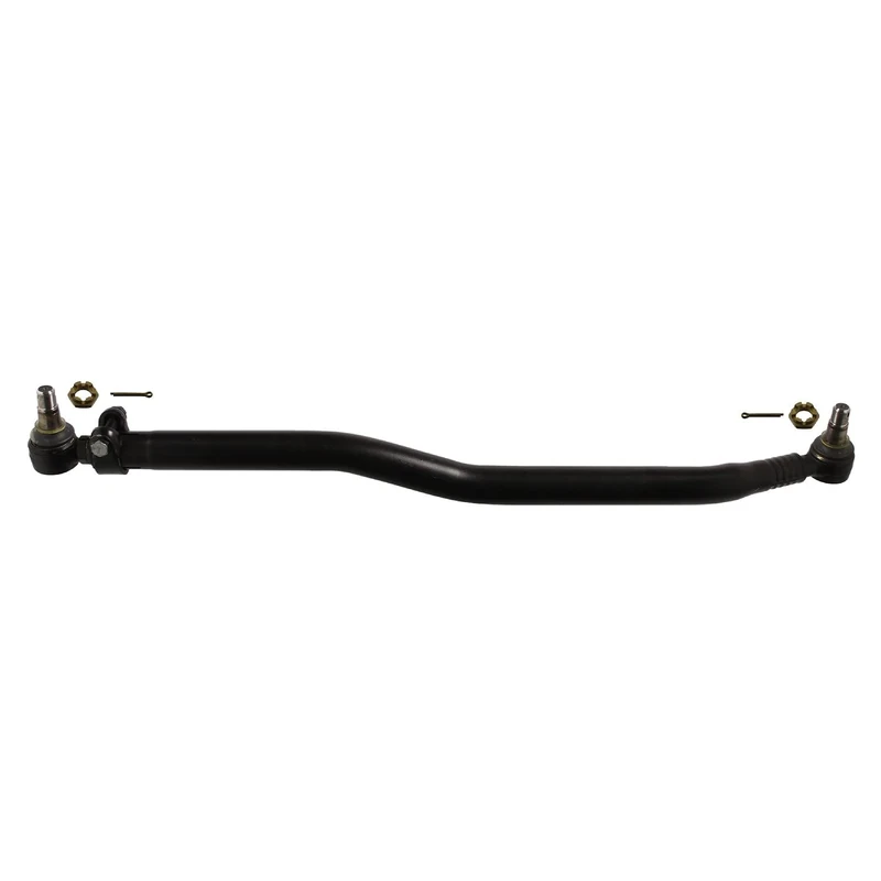 febi bilstein 39461 Drag Link with castle nuts and cotter pins, from steering gear to 1st front axle, pack of one