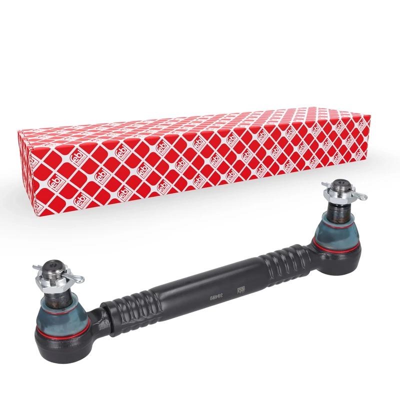 febi bilstein 39499 Stabiliser Link with castle nuts and cotter pins, pack of one