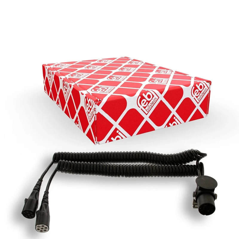 febi bilstein 40100 Adapter Cable for electrical coil, with plastic plug, pack of one