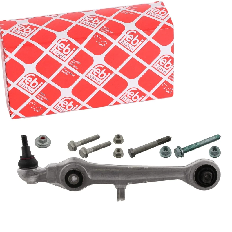 febi bilstein 40114 Control Arm with bushes, joint, screw and nuts, pack of one