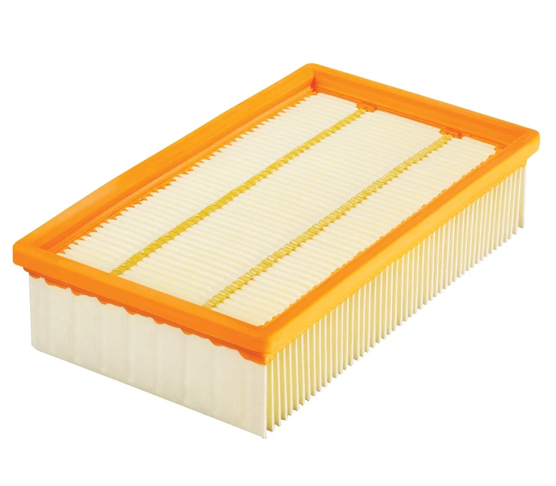 Bosch VF100 Flat Pleated Paper Filter, Beige