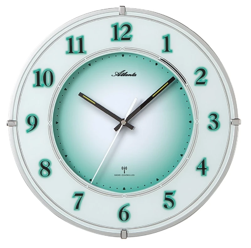 Atlanta 4299 Radio-Controlled Wall Clock