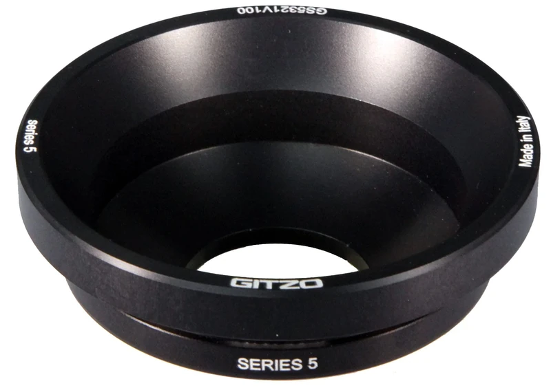 Gitzo Systematic Series 5 100mm Half Bowl Video Head Adapter
