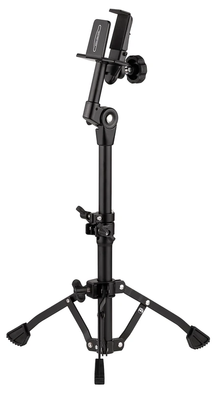 Meinl Percussion Cajon Bongo Stand - Double Stand for Two Bongos for Cajon Playing - Steel, Black (THBS-S-BK)