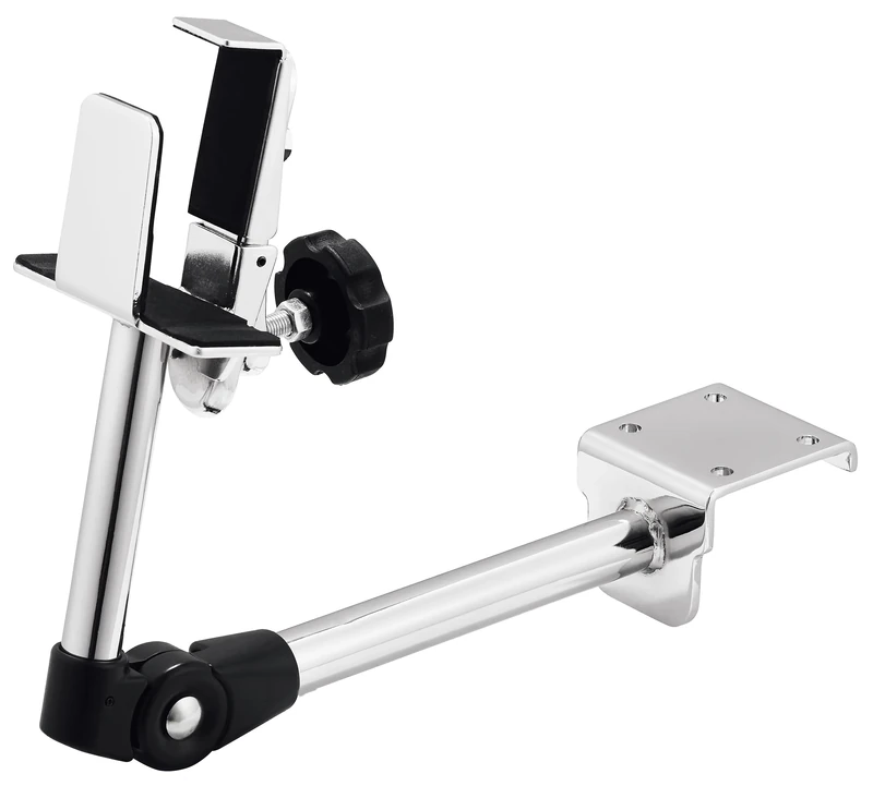 Meinl Percussion Bongo Mount Accessory - Mounting Bracket for Bongos on Conga Double Stand - Steel, Chrome (THBM)