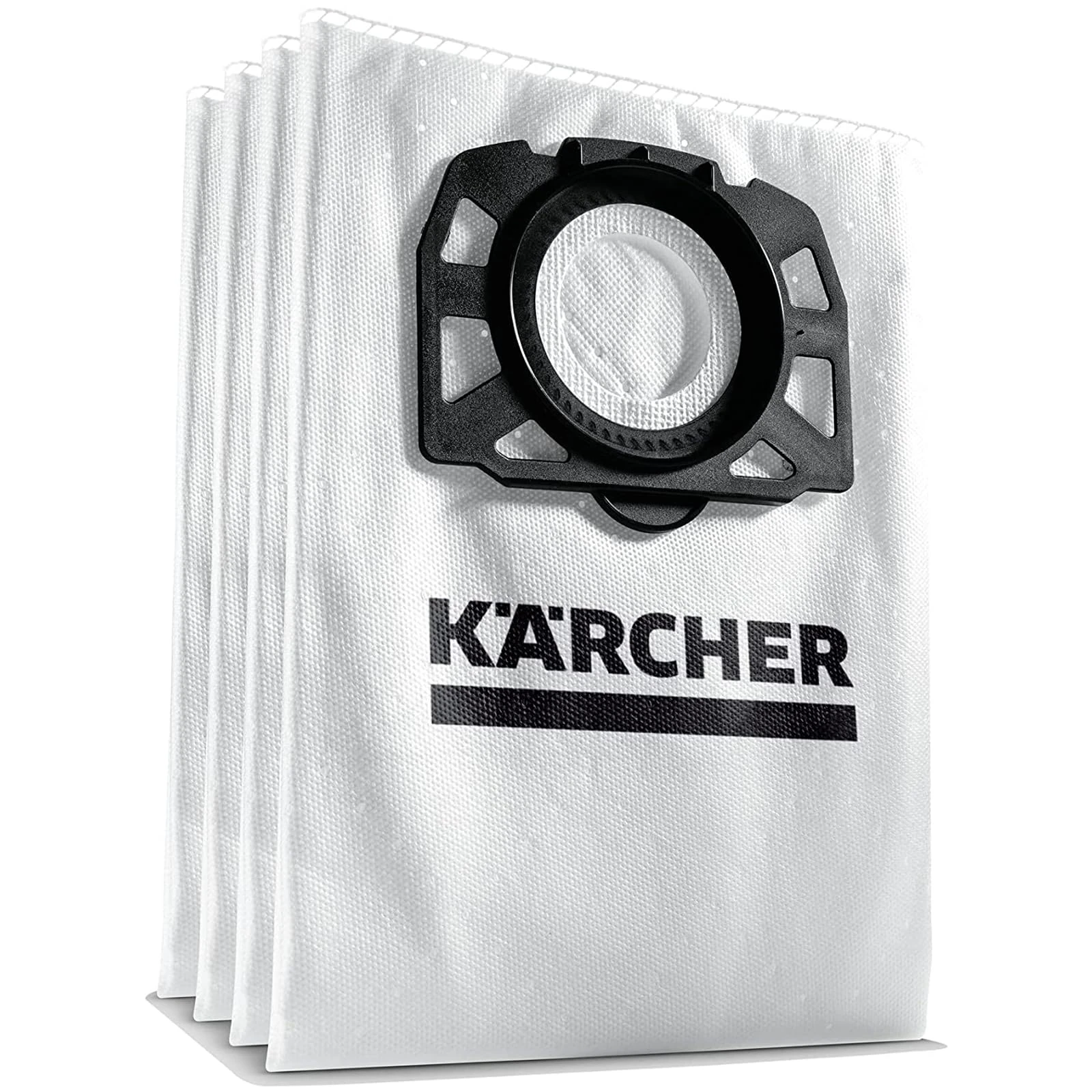 Kärcher 28630060 Bag in Fleece Filter for Vacuum Cleaners WD 4/5/6, (Set of 4 Pieces)