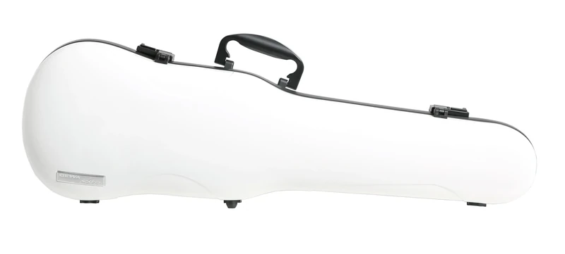 GEWA AIR 1.7 Form Shaped Violin Case high gloss white, Made in Germany, high break resistance