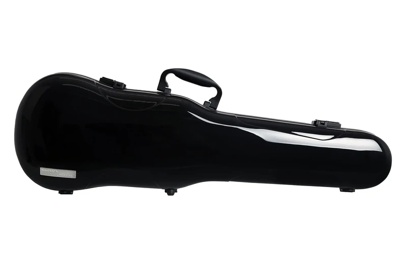 GEWA AIR 1.7 Form Shaped Violin Case high gloss black, Made in Germany, high break resistance