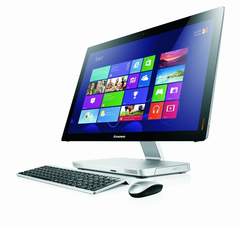 Lenovo Ideacentre A720 27-inch Full HD All-in-One PC (Metal) - (Intel Core i5 2.6GHz, 6GB RAM, 1TB HDD, DVDRW, Webcam, TV Tuner, Nvidia Graphics, Windows 8)