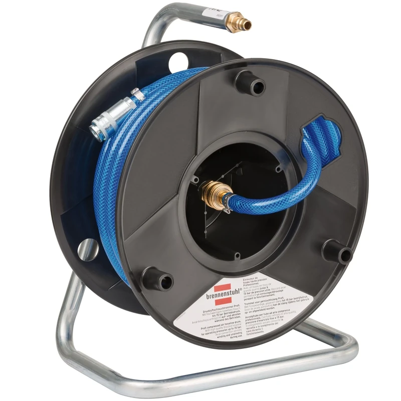 Brennenstuhl Compressor Hose Reel Anti Twist 20m Hose-Ø 9/15mm Fittings PCL