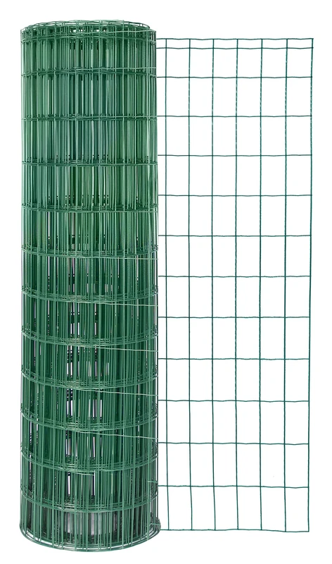 GAH Alberts 604,851 Fencing Fix-Clip Pro®, green RAL 6073, 1200 mm height, 25 m roll, wire thickness: 2.2 / 2.2 mm, mesh size: 50 x 100 mm