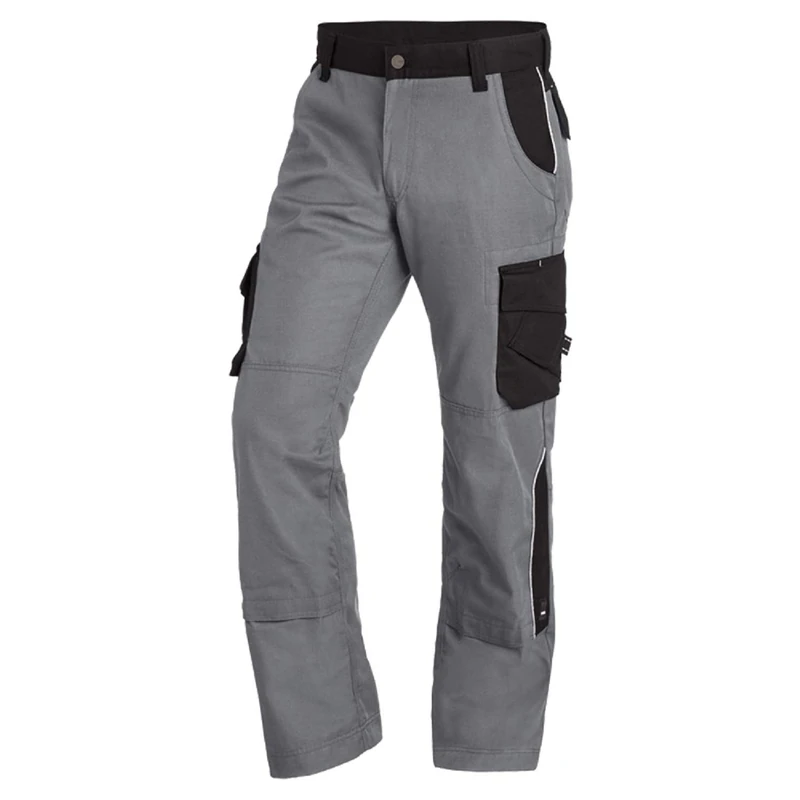 FHB 130430-1120-114 Size 114 "Bruno" Trousers - Grey/Black