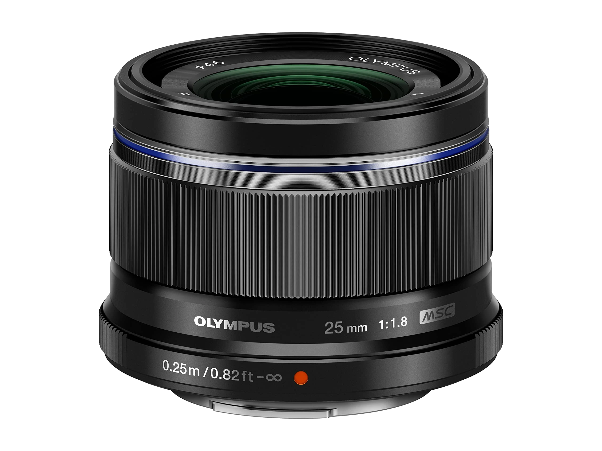 Olympus M.Zuiko Digital 25mm F1.8 Black For Micro Four Thirds System Camera, Compact Design, Beautiful Bokeh, Bright