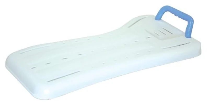 HOMECRAFT Moulded Bath Board with Handle – Supportive Aid for Elderly, Disabled & Limited Mobility – Lightweight, Durable – Adjustable to Most Bathtubs – 710mm x 320mm Bath Seat