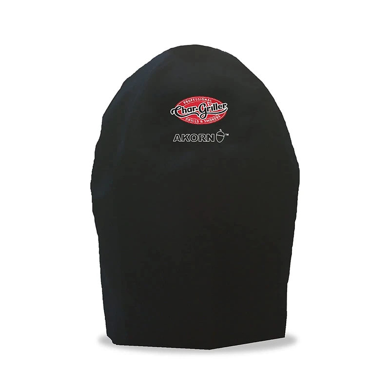 Char Griller 6755 Akorn Kamado Kooker Grill Cover with Logo,Black