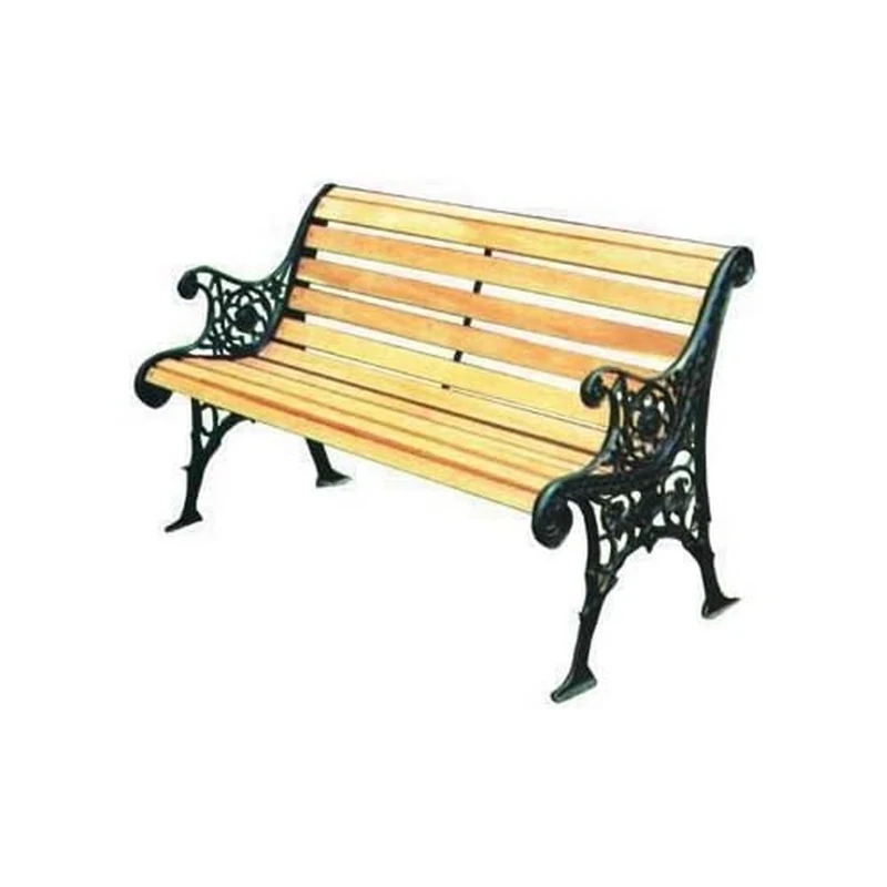 Blinky 9694030 Garden Bench - Cast Iron and Wood - Image 1