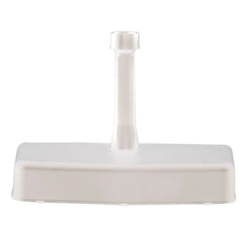greemotion concrete and plastic Umbrella Stand for Balconies , Wall-mounted, Space-saving, Square Umbrella Base, Balcony Sun Umbrella Base, 20kg, white