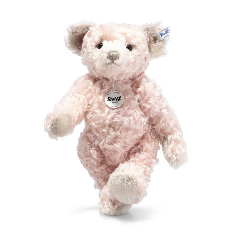 Steiff Classic Teddy Bear Linda - 000331 - Pale Pink - 30 cm
