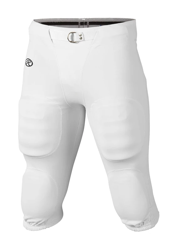 Rawlings Sporting Goods Mens Adult High Performance 147 Cloth Game Pant, White, Large