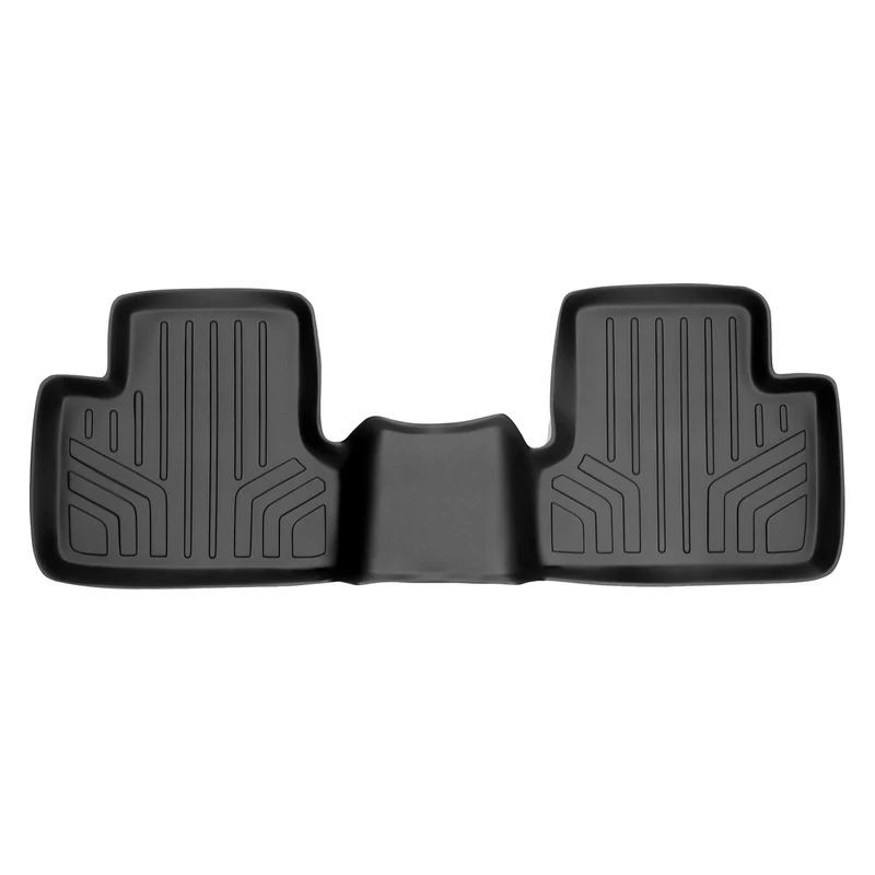 MAXLINER Floor Mats 2nd Row Liner Black Car Mat for 2014-2019 Jeep Cherokee