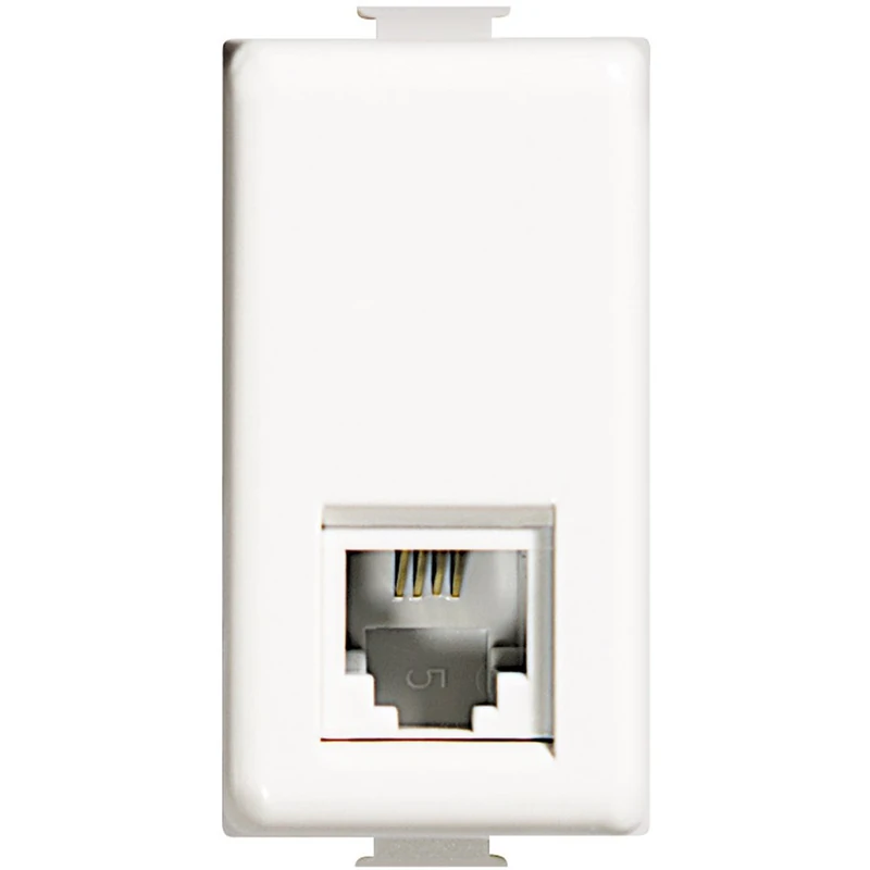 Bticino Matix Am5958/11N – Mx-Base Phone Rj11 1M White