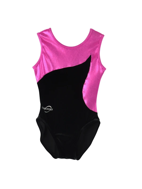 Obersee Girls Gymnastics Leotards One-Piece Athletic Activewear Girl's Dance Outfit Girls' & Women's Sizes - Pink Flow | CM Child (6-8 years) | O3GL010CM