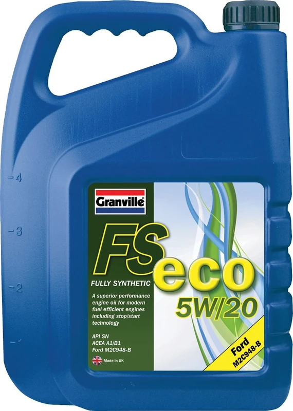 Granville 0773 0 FS-Eco 5W/20 Oil, 5 Liter