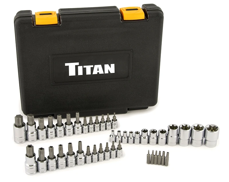 Titan 54137 43-Piece Master Star Bit Socket Set - Image 1
