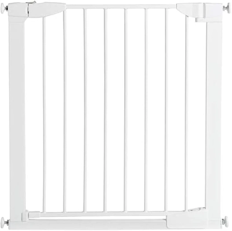 Munchkin Baby & Toddler Safety Gate with Automatic Closure | Easy Install. | 76-82cm | White
