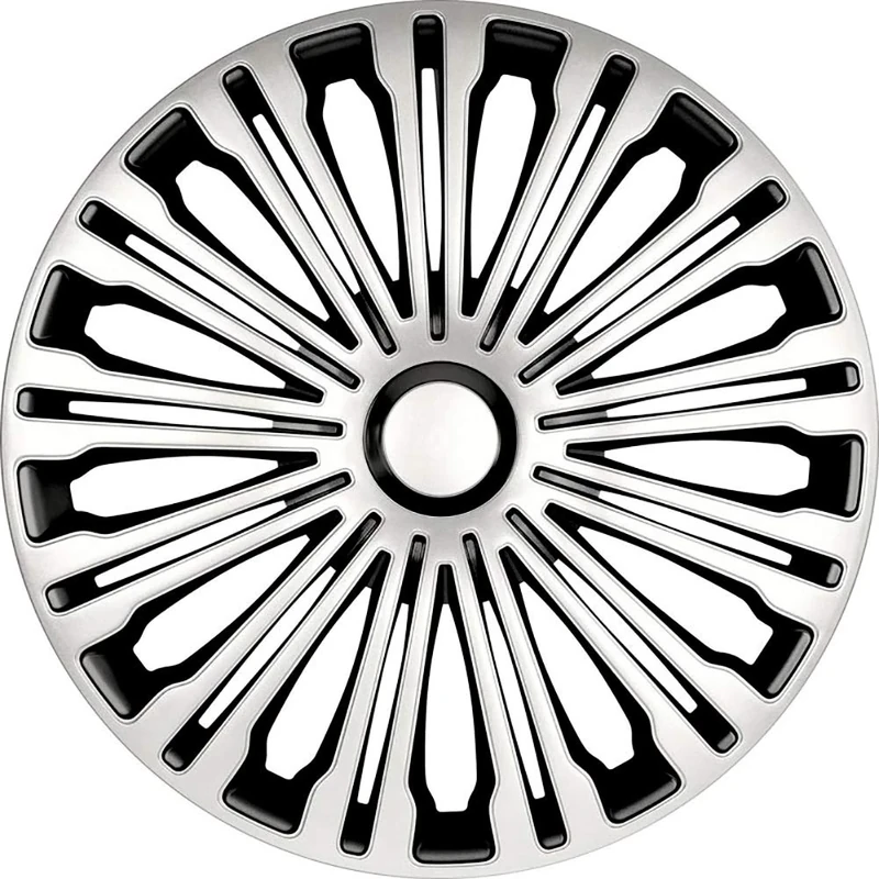 AutoStyle Set wheel covers Volante 15-inch silver/black