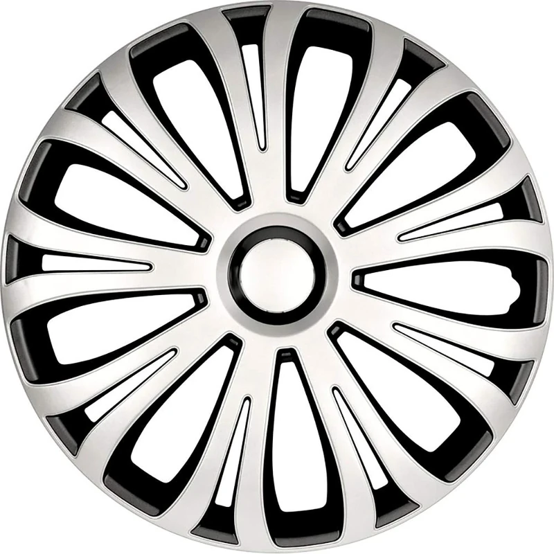 AutoStyle Set wheel covers Avera 15-inch silver/black