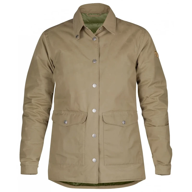 FJALLRAVEN F89712-220 Down Shirt Jacket No. 1 W Sand S