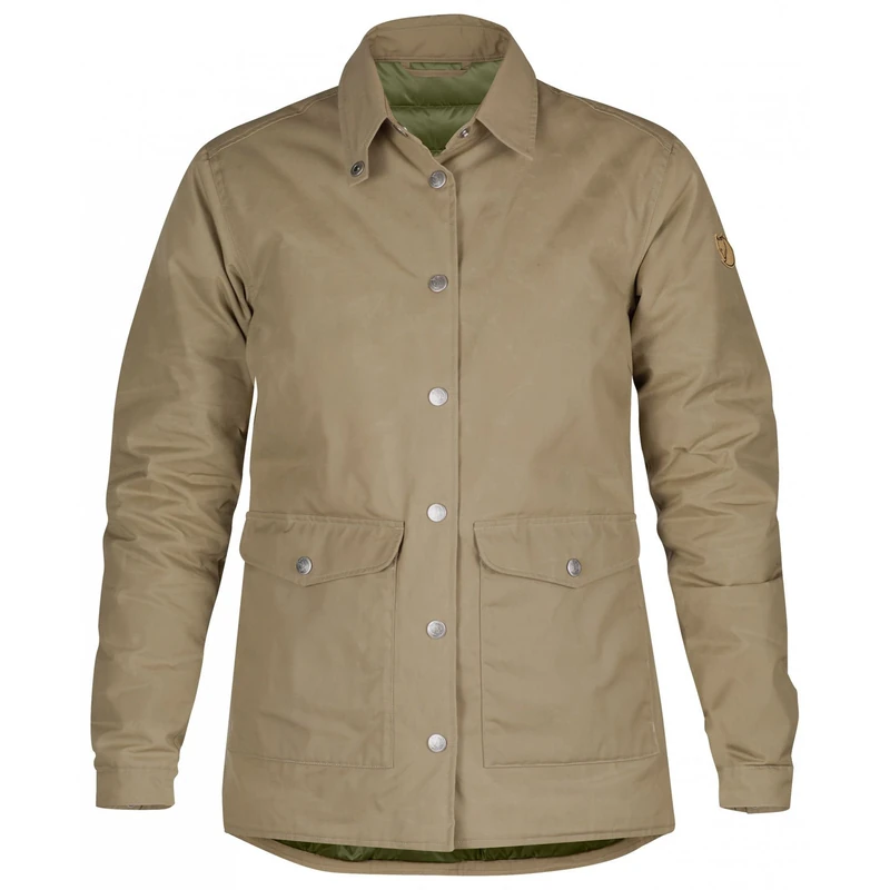 FJALLRAVEN F89712-220 Down Shirt Jacket No. 1 W Sand M