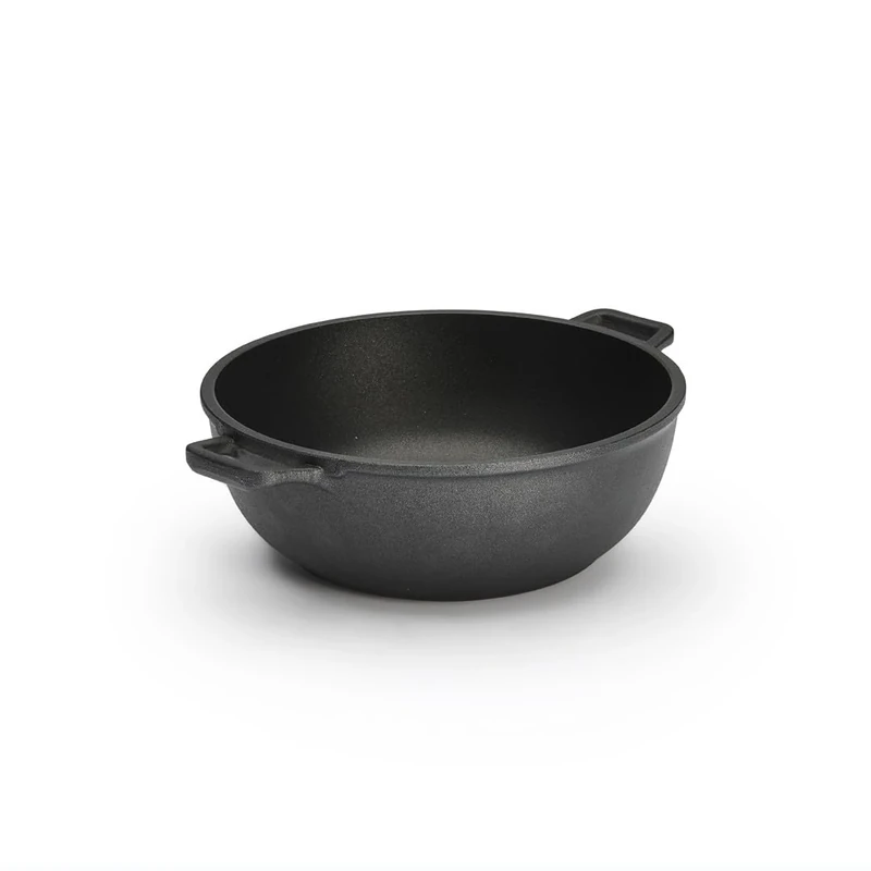 De Buyer Choc Extreme Sautepan with 2 Handles, 20 cm, Black