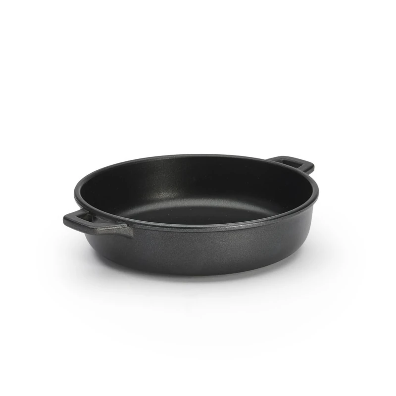 De Buyer Choc Extreme Sautepan with 2 Handles, 28 cm, Black