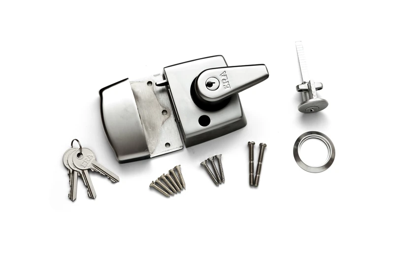 Era LocksERA 193-35-1 60mm High Security Nightlatch with Satin Chrome Body