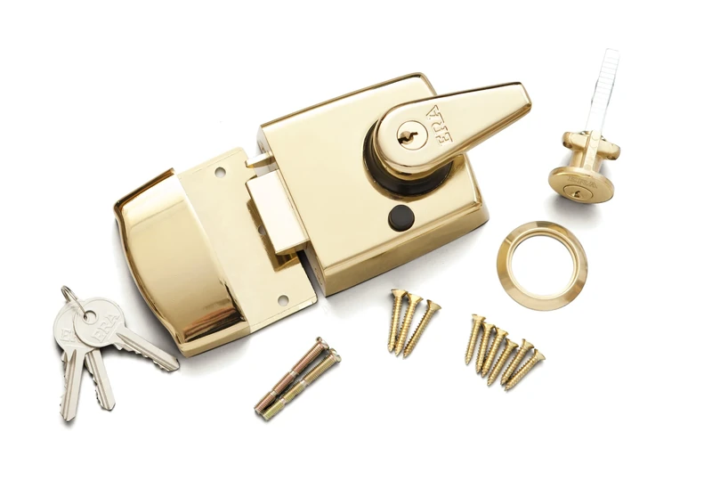 Era LocksERA 193-31 60mm High Security Nightlatch with Brass Effect Body