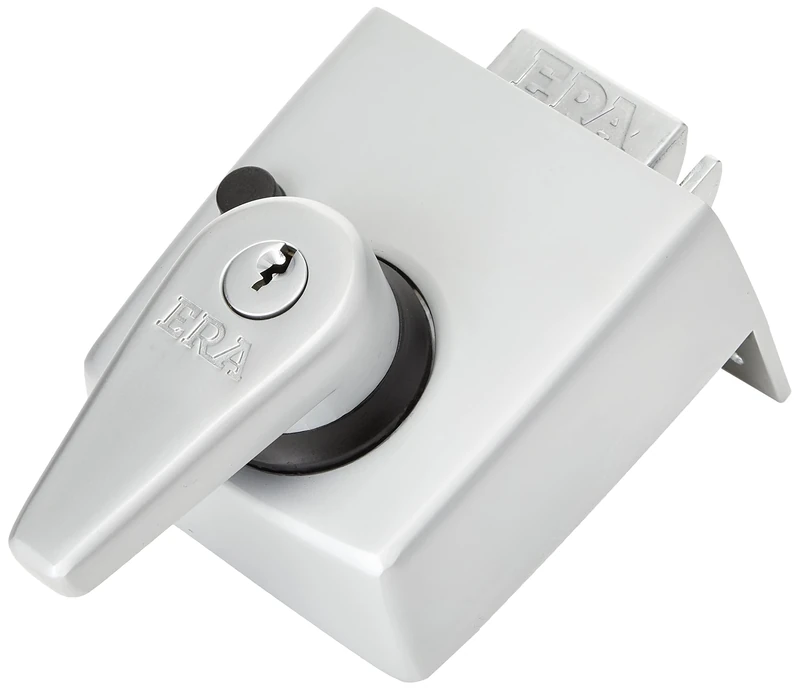 ERA 1930-35-1 60mm Maximum Security BS Nightlatch with Satin Chrome Body , Grey