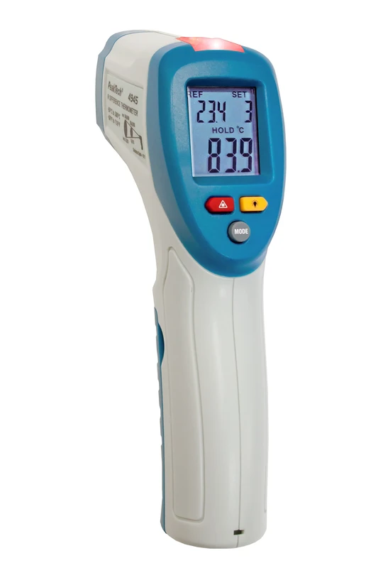 PeakTech Infrared Thermometer -50 °C and 380 °C with Alarm LED Alarm setting for Contact-Free Temperature Measurement – 1 x P 4945