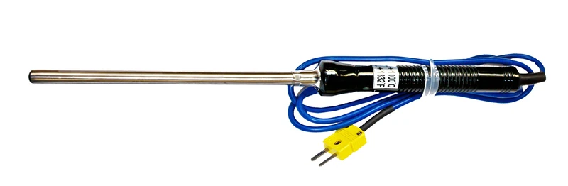 PeakTech Professional Type K Temperature Sensor, 50-1000 °C, Temperature Probe for Liquids, Sensor Diameter 8 mm, Pack of 1, P TF-60