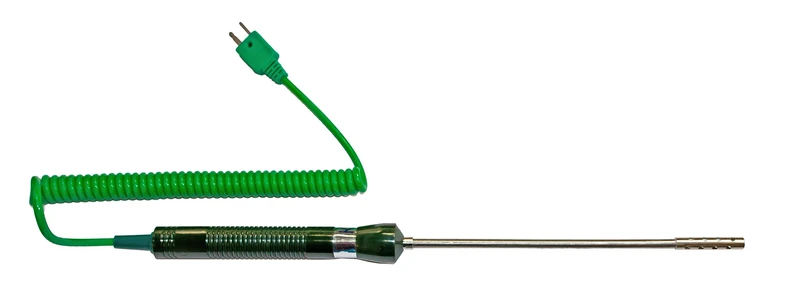 PeakTech TF Professional Type K Temperature Sensor -50 to 900 °C, Temperature Probe for, Diameter 6.8 mm
