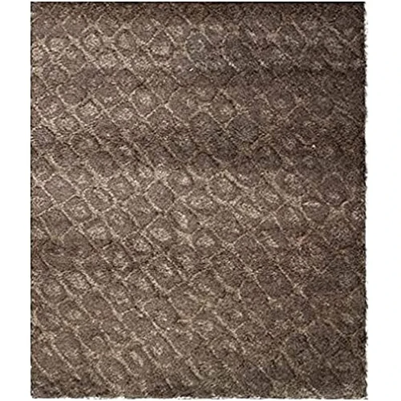 Safavieh Ellis Shag Rug, Woven Polypropylene Carpet in Cream / Multi, 243 X 304 cm