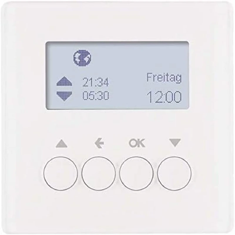 Hager - Timer blind AM Q1 polar white