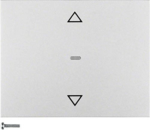 Hager Blind button easy on K1 aluminium