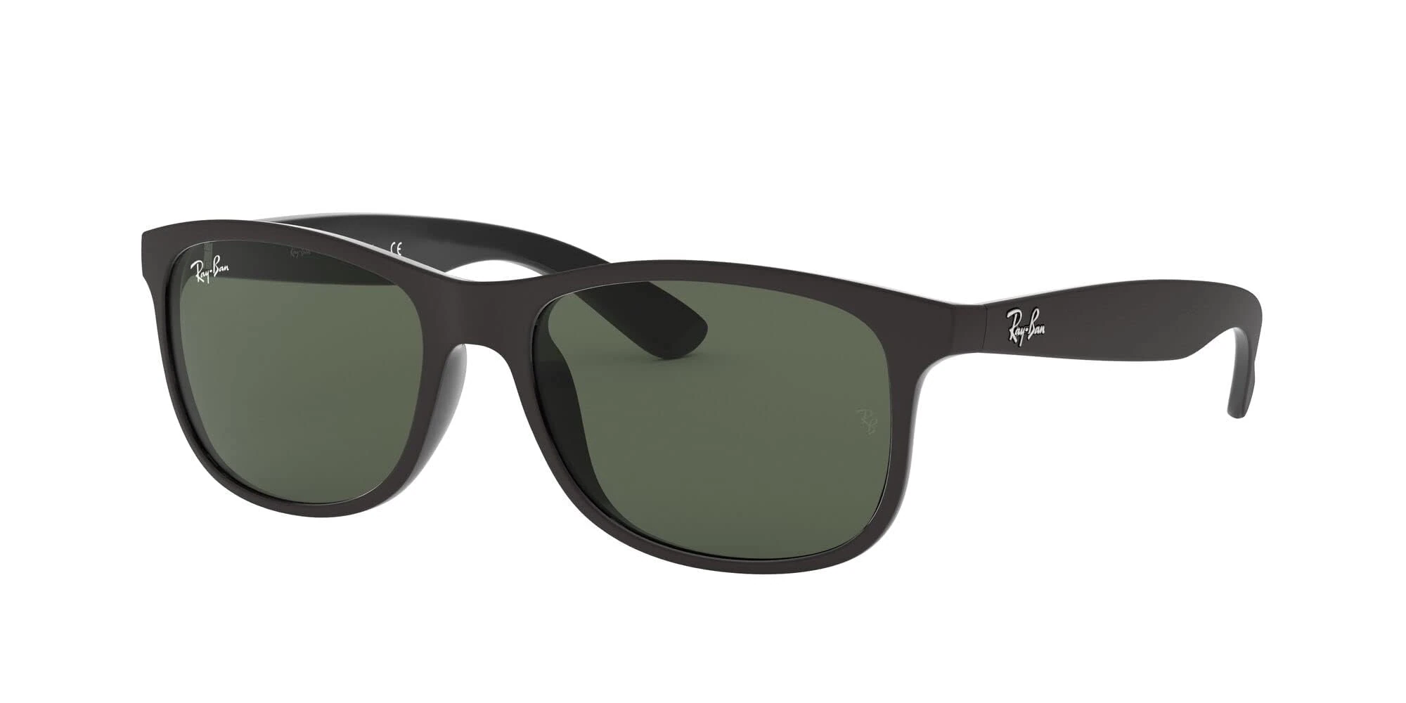 Ray-Ban Andy RB4202 606971 - Non-polarized sunglasses, matte black / dark green, 55 mm