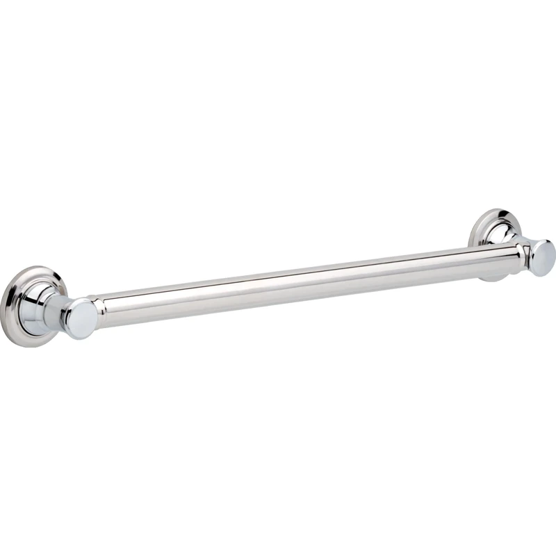 Delta Faucet 41624, 24-Inch Traditional Bathroom Safety Grab Bar, Polished Chrome