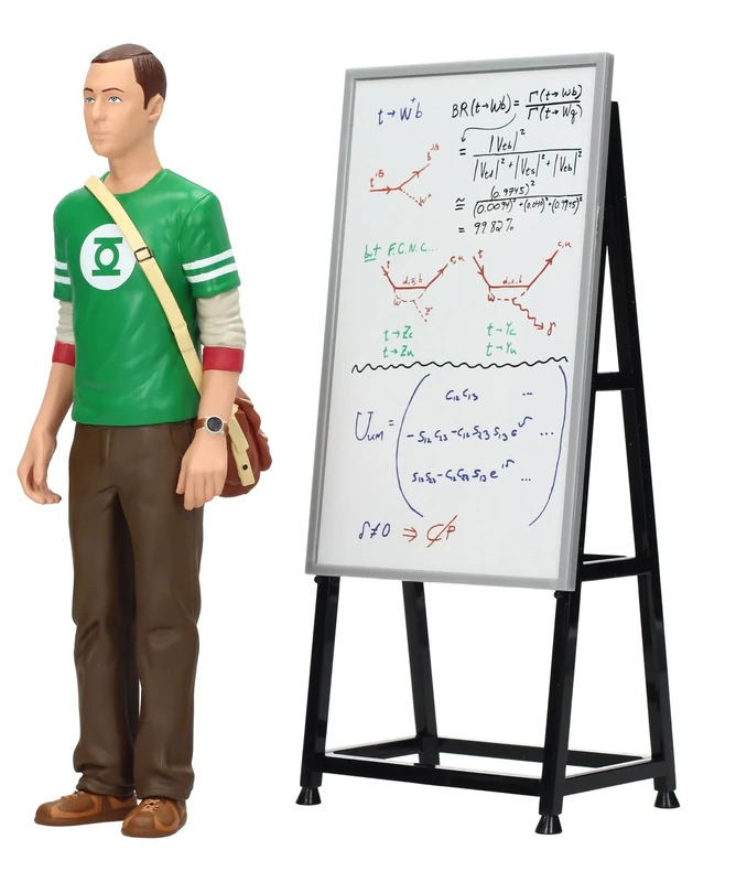 SD TOYS The Big Bang Theory: Sheldon Cooper Action Figure, 7" - Image 1