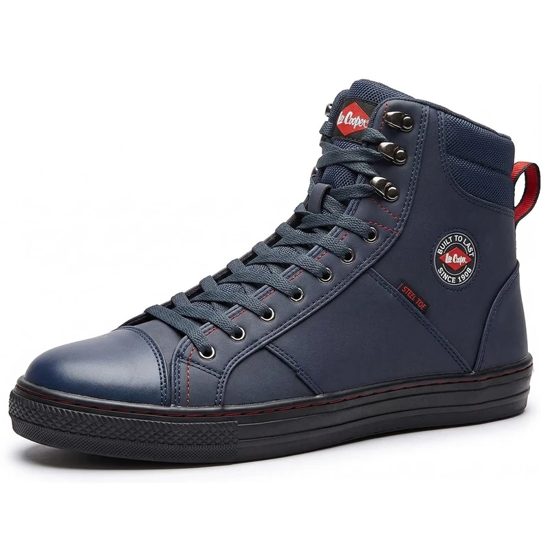 Lee Cooper Workwear Unisex-Adult LCSHOE022 Safety Shoes Navy,3 UK/36 EU